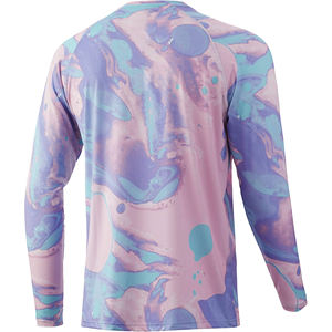 เสื้อตกปลาพร้อมฮู้ดแขนยาวสำหรับวัยรุ่นเข้ารูประบายอากาศได้สำหรับกิจกรรมกลางแจ้ง - Product Image 2