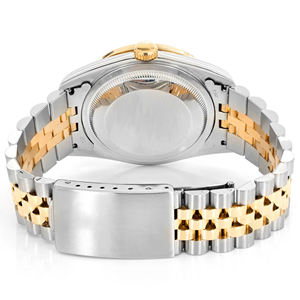 Montre pour homme de luxe personnalisée avec mouvement à quartz Moissanite, cadran en verre et bracelet en acier inoxydable, entièrement sertie de pierres. - Product Image 5