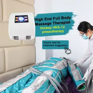 Thẩm mỹ áp suất không khí trị liệu vẻ đẹp thiết bị 24 túi khí hồng ngoại xa pressotherapy bạch huyết thoát nước vẻ đẹp máy