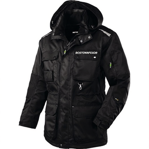 Veste d'hiver BOSTON TEXXOR noire style imperméable - Product Image 2