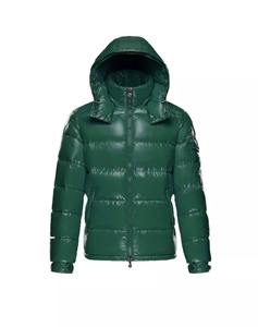 Logotipo personalizado OEM impreso de alta calidad chaqueta de invierno personalizada para los hombres burbuja chaqueta acolchada con bolsillos - Product Image 1