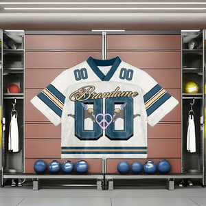 OEM Custom High Quality Polyester Mesh Retro Soccer American Football Jersey Oversized Boxy Shirt Cropped Plus Size Summer - Product Image 2