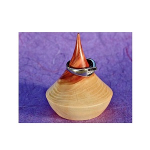 ที่ใส่แหวนไม้ดีไซน์รูปช้างทำด้วยมือขาตั้งเรียวเรียบสองชั้นสำหรับแหวนซ้อนกันช่วยประหยัดพื้นที่สำหรับใช้ในครัว - Product Image 2