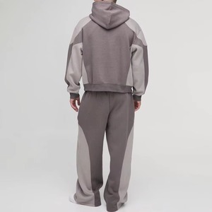 Trendy Wholesale Regular Casual 100% Cotton Hooded Tracksuits Solid Custom Printed Logo Unisex Streetwear High Demand Winter - Product Image 5