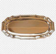 Bandeja de servicio de forma cuadrada de latón y acero para el hogar, restaurantes de Hotel y vajilla, bandeja de servicio de comedor atractiva dorada - Product Image 5