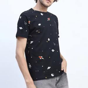 เสื้อยืดผ้าฝ้าย100% สำหรับผู้ชายเสื้อยืดโลโก้แบบซับลิเมชันออกแบบได้ตามต้องการ - Product Image 2