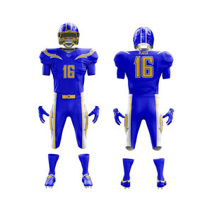 Nuevo Uniforme de Fútbol Americano Unisex Personalizado 2025, Talla Grande, Transpirable, de Secado Rápido, Jersey Estampado de Manga Corta, Venta al Por Mayor - Product Image 3