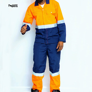 Vente en gros d'uniformes de travail d'usine personnalisés en coton avec poches à réflecteur vêtements de costume d'atelier du Pakistan - Product Image 3
