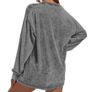 Sudaderas de Mujer de Alta Calidad al por Mayor de Fábrica, Personalizadas, Profesionales, de Poliéster y Algodón, con el Último Diseño - Product Image 3