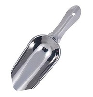 Fournisseur de gros Grande Pelle en acier inoxydable pour aliments sucrés, farine de pop-corn, glace, saine et résistante, passe au lave-vaisselle