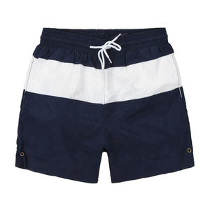 Pantalones cortos de playa transpirables de secado rápido ecológicos sólidos estampados informales deportivos de verano para hombre con logotipo personalizado de alta calidad al por mayor - Product Image 2
