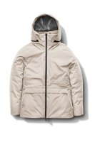 Vente en gros de parka courte à capuche Litho tricotée personnalisée pour femmes veste d'hiver matelassée en duvet de bulle chapeau détachable en tissu respirant
