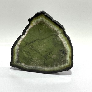 Natural raro Bio Color turmalina gran rebanada piedra preciosa única Multicolor piedra suelta curación cristal colector pieza al por mayor - Product Image 2