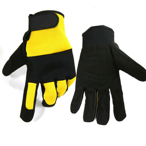 Guantes mecánicos de cuero sintético Amara resistentes al mejor rendimiento Guantes de trabajo de seguridad para la construcción resistentes al calor con logotipo - Product Image 2