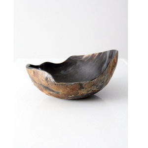 ผลิตภัณฑ์จากเขาสัตว์ธรรมชาติทำมือของอินเดียที่ได้รับความนิยมมากที่สุด ชามผสมและเสิร์ฟทำจากเขาควายขัดเงา เป็นมิตรกับสิ่งแวดล้อม คุณภาพสูง ดีที่สุด - Product Image 6