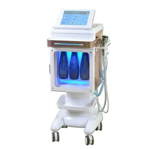 1 an de garantie Appareil ménager Microdermabrasion électrique Machine de nettoyage du visage Hydro Jet Peeling Pulvérisation d'oxygène Contrôle LCD - Product Image 6