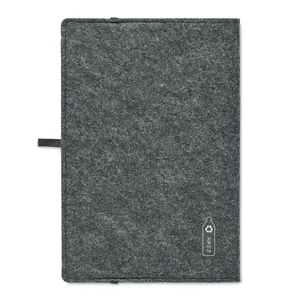 <b>A5</b> Feltbook <b>Notebook</b> Eco-Friendly RPET Felt Gadgets - Product Image 4