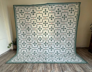 Alfombra Kilim de yute de lana tejida a mano, Alfombra de área tradicional, uso de cocina bohemio geométrico para interiores y exteriores, precio al por mayor - Product Image 1