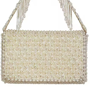 Pochette de soirée vintage durable à sequins pour femme, élégante et scintillante, idéale pour les fêtes – Accessoire de mode d'Inde - Product Image 1