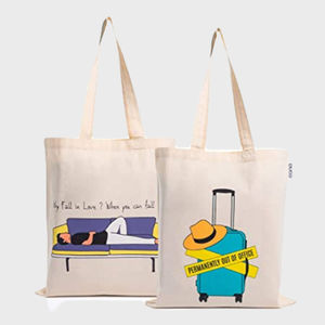 Bolsa de compras con logotipo personalizado de 12oz, bolsa de lona de algodón, artículo de seda personalizado, patrón de estilo, promoción de letras, Singapur para exportación - Product Image 5