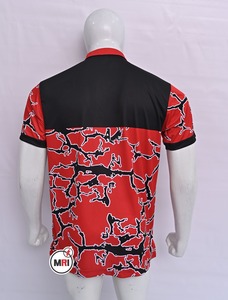 เสื้อยืดสำหรับผู้ชายพิมพ์ลายพิมพ์ซับลิเมชันแบบปักโลโก้พิมพ์ลาย - Product Image 3