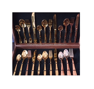 Latest Design 2023 <b>Tableware</b> Metal Stainless Steel Cutlery Set Flatware in Silverware Cutlery Set in Different Sizes Handmade - Product Image 4
