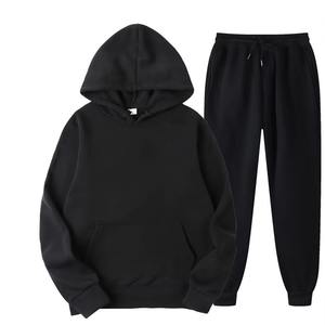 Winter Tracksuit for <b>Women</b> Cozy Two Piece Matching Set with Hoodie Top and Joggers for Cold <b>Weather</b> - Product Image 4