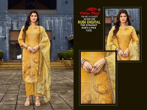 Nuevo lanzamiento: Kurti indio tradicional para mujer, con estampado digital exquisito y diseño romano superior, ideal para bodas. - Product Image 4