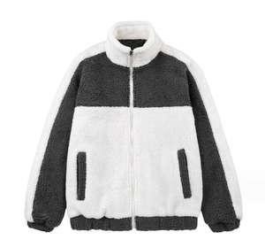 Chaqueta acolchada a cuadros informal de invierno personalizada de alta calidad para hombre con detalle de botón de cierre de cremallera 100% relleno de lana y poliéster - Product Image 1