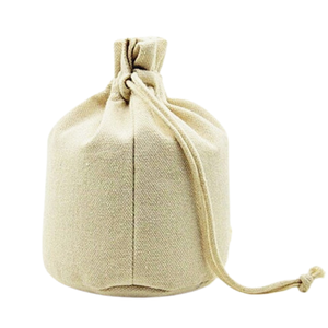 ถุงผ้าแคนวาสแบบมีเชือกผูกปากถุงใส่ของขวัญถุงใส่เครื่องประดับแบบใช้ซ้ำได้ - Product Image 5