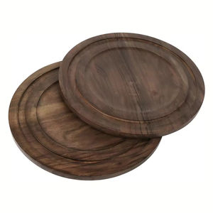 Plato de madera de la mejor pieza, diseño atractivo, estilo de tendencia, plato de madera de la más alta calidad, última llegada para restaurante en casa - Product Image 2
