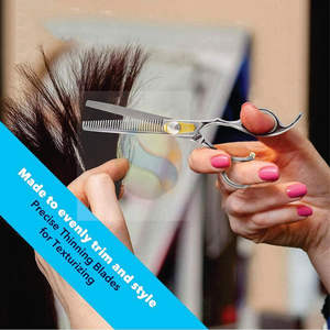 กรรไกรซอยผมสำหรับช่างตัดผมมืออาชีพ คมมาก ผลิตจากสแตนเลส ดีไซน์ทันสมัย  ขั้นต่ำในการสั่งซื้อน้อย - Product Image 5