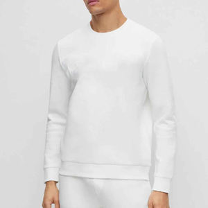 Sweat-shirt personnalisé de haute qualité 2024, épais, lourd (500 g/m²), en molleton, col rond, sublimation, broderie personnalisée pour hommes - Product Image 2