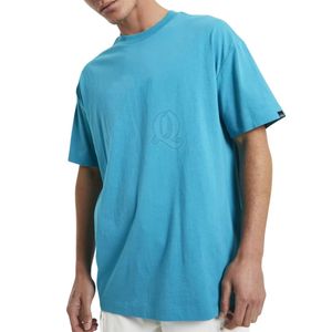 เสื้อยืดโอเวอร์ไซส์สีฟ้าอมเขียวสำหรับผู้ชาย เสื้อยืดสีสันสดใส ทรงหลวม ไหล่ตก ออกแบบเองได้ เสื้อผ้าสตรีทแวร์ ขายส่งจำนวนมาก - Product Image 5