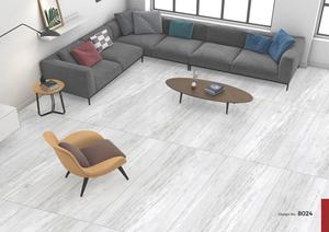 กระเบื้องปูพื้นและผนังเคลือบเงาสูงดีไซน์ทันสมัยขนาด600x1200มม. ทนกรดต้านเชื้อแบคทีเรียวิลล่าใช้พื้นผิวโลหะ - Product Image 4