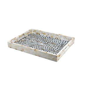 Plateau de service multi-tons en nacre avec huile de sécurité alimentaire pour les aliments, les boissons et les fêtes du Vietnam. - Product Image 2