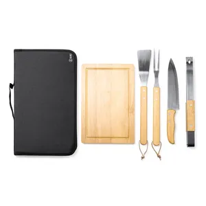 Set Barbecue Personalizzato con Accessori Fantastici per le Tue Avventure di Grigliata all'Aperto! - Product Image 1