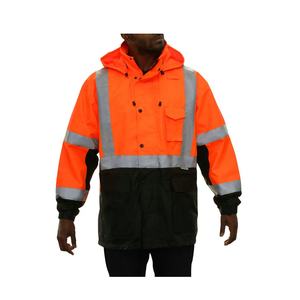 Hi-Vis Safety-Impermeable Reflectante-Chaqueta HI vis ropa de trabajo de invierno-chaquetas de seguridad logotipo personalizado-diseño - Product Image 6