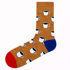 Chaussettes fantaisie pour marié et témoin de mariage, avec texte élégant, thèmes amusants pour la fête de mariage, en coton peigné de haute qualité, Turquie - Product Image 4