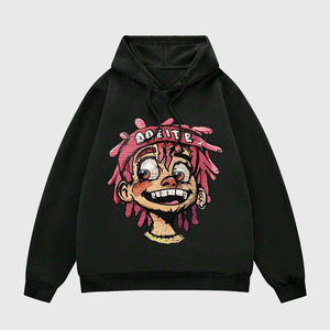 Nuevas ventas calientes, sudaderas con capucha básicas personalizadas para hombre, logotipo estampado en pantalla, Color, tamaño personalizado, ropa básica, sudaderas con capucha personalizadas de mezcla de algodón - Product Image 1