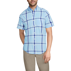 Vêtements de rue personnalisables à carreaux, fournisseur doré, chemise décontractée en coton pour hommes, vente en gros de vêtements du Bangladesh à prix compétitif - Product Image 3