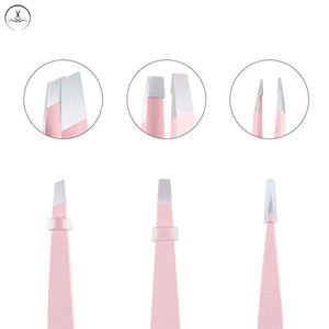 Pinces à épiler en acier inoxydable de qualité supérieure, nouveau design, équipement de beauté, vente chaude - Product Image 6