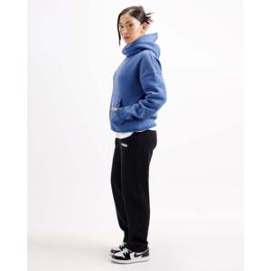 Sweat-shirt décontracté à capuche en polaire bleu cobalt pour femme, respirant et essentiel pour la saison d'automne - Product Image 1
