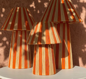 Abat-jour en rotin léger tissé pour décor à la maison abat-jour pédant en bambou - Product Image 3