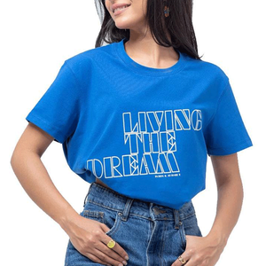 Camisetas de Verano para Mujer, Diseño Sencillo y Moderno, Impresión Personalizada, Ecológicas, de Poliéster, con Plumas, Hechas Profesionalmente - Product Image 1