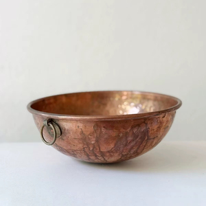 <b>Small</b> Copper Serving Bowl For Individual Portions Ensuring Beautiful Presentation And Perfect Serving Control - Product Image 1