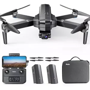 Dronehint โดรน F10 FPV, โดรนรุ่นการส่งภาพ4K กิมบอล EIS 64นาทีบิน3กม. คืนอัตโนมัติ10กม. รุ่นใหม่ - Product Image 1
