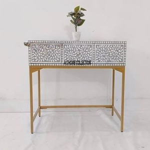 Nouvelle tendance prix grande taille Accent stockage salon Console Table métal nacre Style moderne maison hôtel meubles - Product Image 4