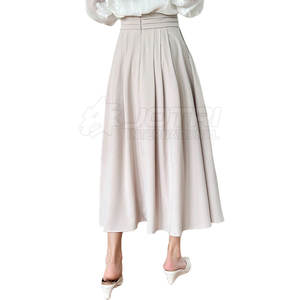 Falda de algodón de moda para mujer Precio al por mayor 2025 Falda de algodón de la mejor calidad para mujer en Moq bajo - Product Image 4