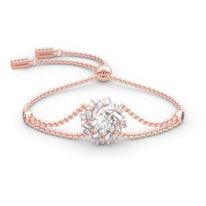Pulsera de Plata de Ley con Cristal de Corte Redondo Jeulia Sunshine - Product Image 1